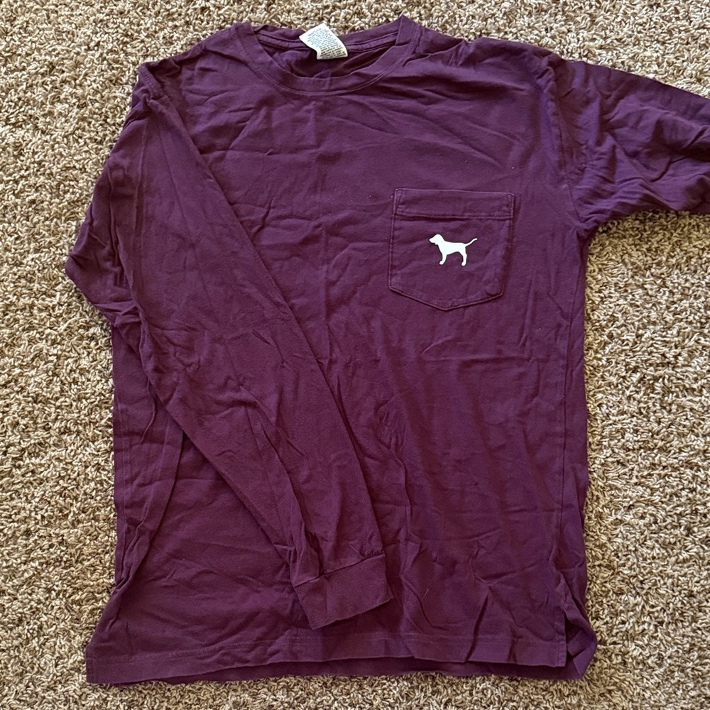 Victoria's Secret Purple Long Sleeve Tee